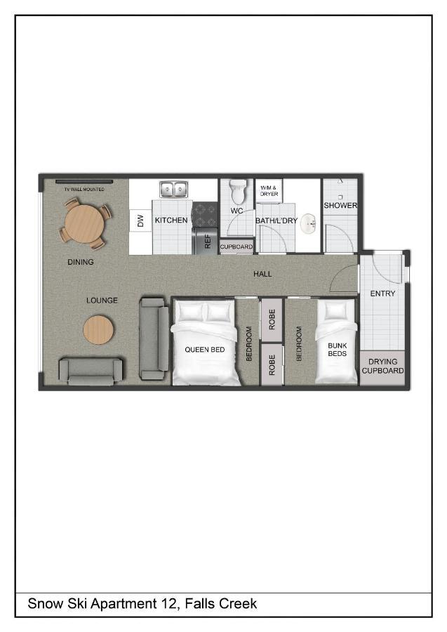 فولز كريك Snow Ski Apartments 12 المظهر الخارجي الصورة